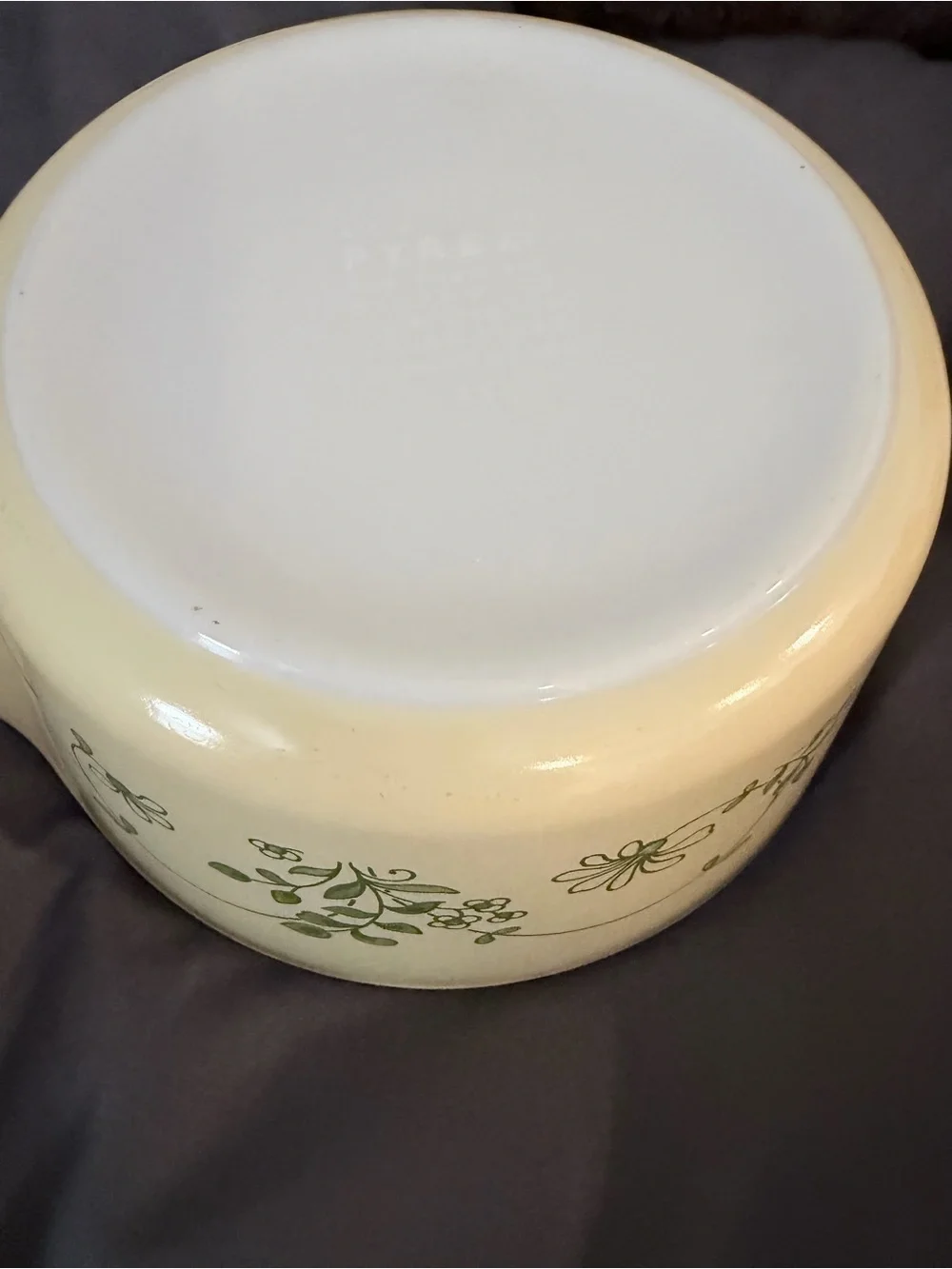 Vintage Pyrex Shenandoah 474-B 1.5 Qt Round Casserole Dish w/ Glass Lid Corning